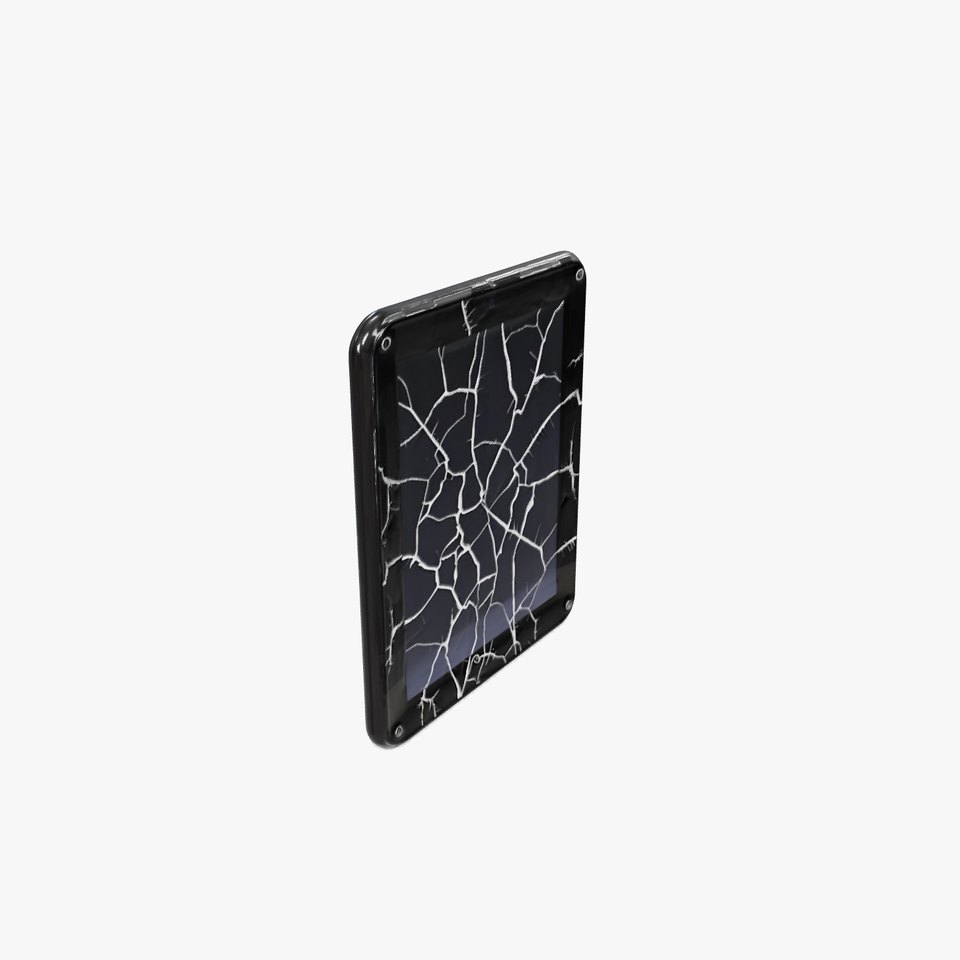 Cracked Screen Tablet Model Pack